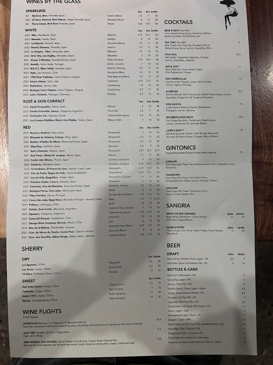 Menu Barcelona Wine Bar-4